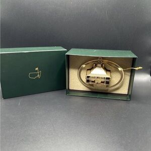 Masters Golf Augusta National Tournament Club House 3D Spin Christmas Ornament